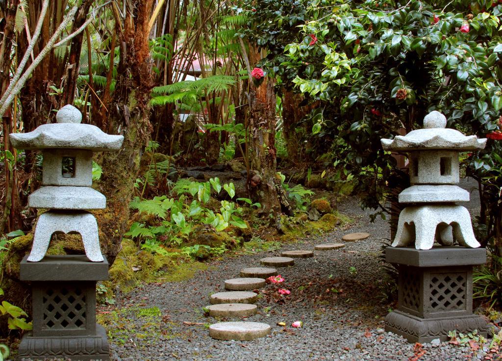 Lotus Garden Cottages Volcano Luaran gambar